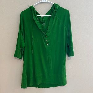 Vintage Old Navy Henley with hood